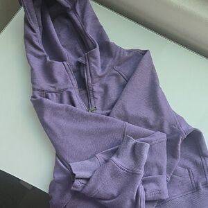 Vitality Purple Zip Up Hoodie